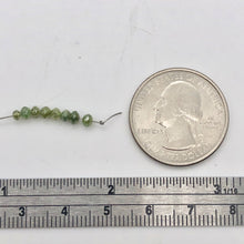 Load image into Gallery viewer, 8 Parrot Green 1.38cts Diamond Faceted Beads 009605CC - PremiumBead Alternate Image 6