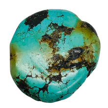 Load image into Gallery viewer, Natural Turquoise Nugget Focus Master 31cts Bead | 25x22x7mm | Blue Brown | 1|