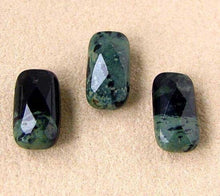 Load image into Gallery viewer, 3 Kambaba Jasper Faceted Drop Rectangle Beads 7376 - PremiumBead Primary Image 1
