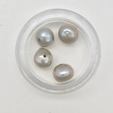 Load image into Gallery viewer, Silvery Moonlight Romance Fresh Water Pearls | 11x8-7.5x7mm | 4 Pearls | - PremiumBead Primary Image 1
