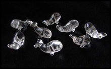 Load image into Gallery viewer, Carved Animals 2 Clear Quartz Whale Beads | 20x13x11mm | Clear - PremiumBead Alternate Image 4