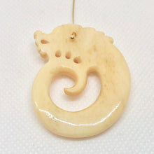 Load image into Gallery viewer, Hand Carved Dragon Bone Bead - 1 3/4 inches - 44 mm 10737 - PremiumBead Alternate Image 2