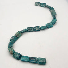 Load image into Gallery viewer, Natural Chrysocolla Rectangle 20x15x7mm Bead Strand - PremiumBead Alternate Image 2