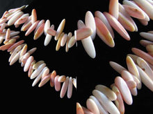 Load image into Gallery viewer, Rare Pink Conch Shell Spike Brio Bead Strand 109461A - PremiumBead Primary Image 1