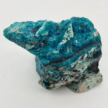 Load image into Gallery viewer, Chrysocolla Display Specimen - Beautiful Striations of Blue and Teal 10680C - PremiumBead Primary Image 1