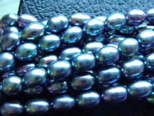 Load image into Gallery viewer, 9x6.5mm Wild Peacock FW Pearl Strand 100078 - PremiumBead Alternate Image 2