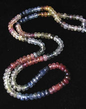 Load image into Gallery viewer, 73cts (Approx. 148 Beads) Fancy Natural Sapphire Faceted Bead Strand 100485C - PremiumBead Alternate Image 2