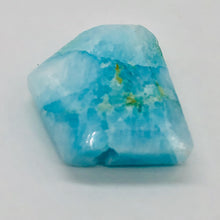 Load image into Gallery viewer, 43cts Druzy Natural Hemimorphite Pendant Bead | Blue | 27x23x8mm | 1 Bead |