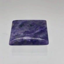 Load image into Gallery viewer, 80cts of Rare Rectangular Pillow Charoite Beads | 2 Beads | 27x22x10mm | 10871B - PremiumBead Alternate Image 3