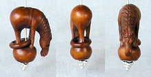 Load image into Gallery viewer, Carved & Signed Horse W/Loop Boxwood Ojime/Netsuke Bead - PremiumBead Alternate Image 4