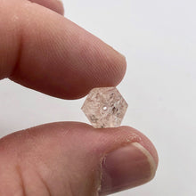 Load image into Gallery viewer, 16.1cts Morganite Pink Beryl Hexagon Cylinder Bead | 16x9mm | 1 Bead | 3863G - PremiumBead Alternate Image 10