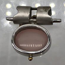 Load image into Gallery viewer, Ruby and Rose QuartzSterling Silver Drop Pendant | 1 1/4" Long | Pink/Red |