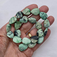 Load image into Gallery viewer, Grand Mint Green Turquoise Teardrop Bead Strand 107414