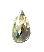 Load image into Gallery viewer, Natural .29cts Canary Lemon Diamond 4.75x3mm Briolette Bead 6113