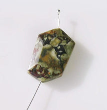 Load image into Gallery viewer, Designer Rainforest Jasper Rhyolite Pendant Bead 9655Hh - PremiumBead Alternate Image 2