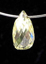 Load image into Gallery viewer, Natural .29cts Canary Lemon Diamond 4.75x3mm Briolette Bead 6113 - PremiumBead Alternate Image 4