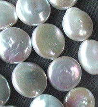 Load image into Gallery viewer, Glam Graduated White Coin FW Pearl Strand 4760 - PremiumBead Alternate Image 3