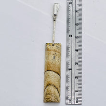 Load image into Gallery viewer, Picture Jasper Sterling Silver Drop/Dangle | 3" Long | Brown.Orange | 1 Pendant|