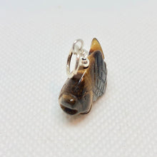 Load image into Gallery viewer, Tiger's Eye Koi Fish W/ Sterling Silver Pendant 509265TES - PremiumBead Alternate Image 5