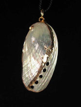Load image into Gallery viewer, Exotic! 24K Gold Embellished Shell Pendant! 9930C - PremiumBead Alternate Image 2