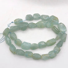 Load image into Gallery viewer, Wow! Aquamarine Faceted Beads | 21x14x7.5-10x10x5mm | Blue | Nugget | 2 Beads | - PremiumBead Alternate Image 4