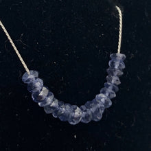 Load image into Gallery viewer, Fabulous Indigo Iolite Faceted Roundel Beads | 18 Beads | 3x2-2.5mm | 005037 - PremiumBead Alternate Image 6