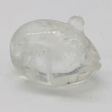 Load image into Gallery viewer, Cute Quartz Carved Mouse Figurine | 19x11x11 mm | Clear