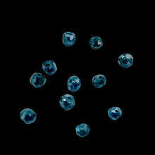 Load image into Gallery viewer, Blue Diamond Faceted Roundel Beads | 2.5-2mm | 11 Beads | ~1.0 carat |10597B