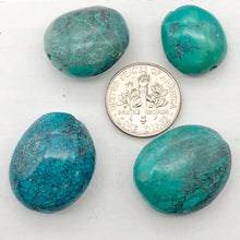 Load image into Gallery viewer, Turquoise Nugget | 22x19x12 to 16x15x7mm | Blue | 4 Beads