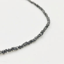 Load image into Gallery viewer, Natural Black Druzy Diamond Beads | 13 Beads | approx. 1" | 2.25x1.5mm | 10594A - PremiumBead Alternate Image 9