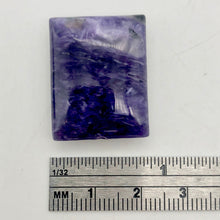 Load image into Gallery viewer, 42cts of Rare Rectangular Pillow Charoite Bead | 1 Beads | 26x20x8mm | - PremiumBead Alternate Image 7