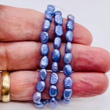 Load image into Gallery viewer, So Pretty Icy Blue Freshwater Pearl 16 inch Strand 109944