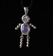 Load image into Gallery viewer, June! Crystal Kid Boy & Silver Pendant 9924Fb - PremiumBead Primary Image 1