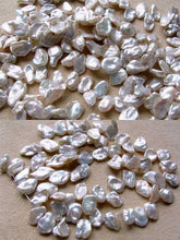 Load image into Gallery viewer, Rose Petal White Keishi 13-9mm Pearl Strand 107439 - PremiumBead Alternate Image 3