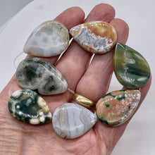 Load image into Gallery viewer, Ocean Jasper Graduated Round | 40x26 to 33x24x8 mm | Multi-color | 7 Beads |