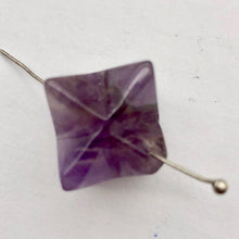 Load image into Gallery viewer, Kabbalah 2 Carved Amethyst Merkabah Star Beads 9288Am | 25x15x15mm | Purple - PremiumBead Alternate Image 10
