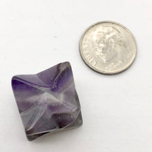 Load image into Gallery viewer, Kabbalah 2 Carved Amethyst Merkabah Star Beads 9288Am | 25x15x15mm | Purple - PremiumBead Alternate Image 9