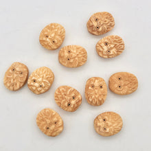 Load image into Gallery viewer, Pair of Wise Owl Carved Beads | 2 Beads | 16x13x5mm | 8625 - PremiumBead Alternate Image 8