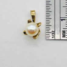 Load image into Gallery viewer, Pearl 14K Gold Filled Drop Pendant | 1/2" Long | White | 1 Pendant |