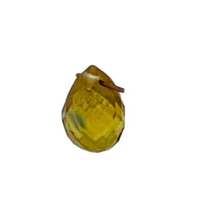 Load image into Gallery viewer, Sunshine Yellow Sapphire Faceted Briolette Bead ( .43 to .48cts) 9667Ae