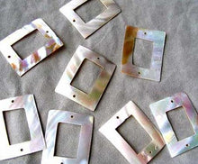 Load image into Gallery viewer, 1 Mother of Pearl Shell 50x39mm Picture Frame Focal Bead 8976 - PremiumBead Alternate Image 2