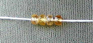 Natural 3.75x2.5mm Imperial Topaz Faceted Roundel Bead 54cts. Strand 106187 - PremiumBead Alternate Image 3