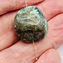 Load image into Gallery viewer, Genuine Natural Turquoise Focus or Master Bead| 49cts| 22x20x16| Blue Brown | 1|