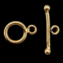 Load image into Gallery viewer, 22Kt Vermeil toggle Clasps! ~1 Set~ 1715