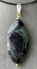 Load image into Gallery viewer, Exotic Green Kambaba Jasper & 14K Gf Pendant! 006736C - PremiumBead Alternate Image 3