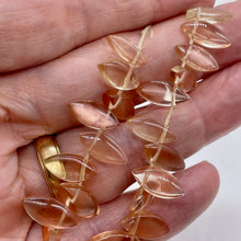 Load image into Gallery viewer, Oregon Sunstone Fancy Marquise Bead Strand | 19x8x4 to 13x5x3 mm | Orange | 60 |