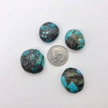 Load image into Gallery viewer, 4 Genuine Natural Turquoise Nugget Beads | 245.4 cts | Blue/Black | 4 Beads - PremiumBead Alternate Image 3