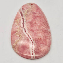 Load image into Gallery viewer, Natural Lacy Pink Rhodochrosite Pendant Bead | 60x30mm| Pink | Teardrop | 1 Bd | - PremiumBead Alternate Image 6