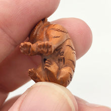 Load image into Gallery viewer, Hand Carved Signed Fierce Tiger Boxwood Netsuke - PremiumBead Alternate Image 8
