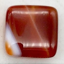 Load image into Gallery viewer, Red Orange Sardonyx Square Beads | 15x15x6mm | Orange | Square | 5 Beads | - PremiumBead Alternate Image 5